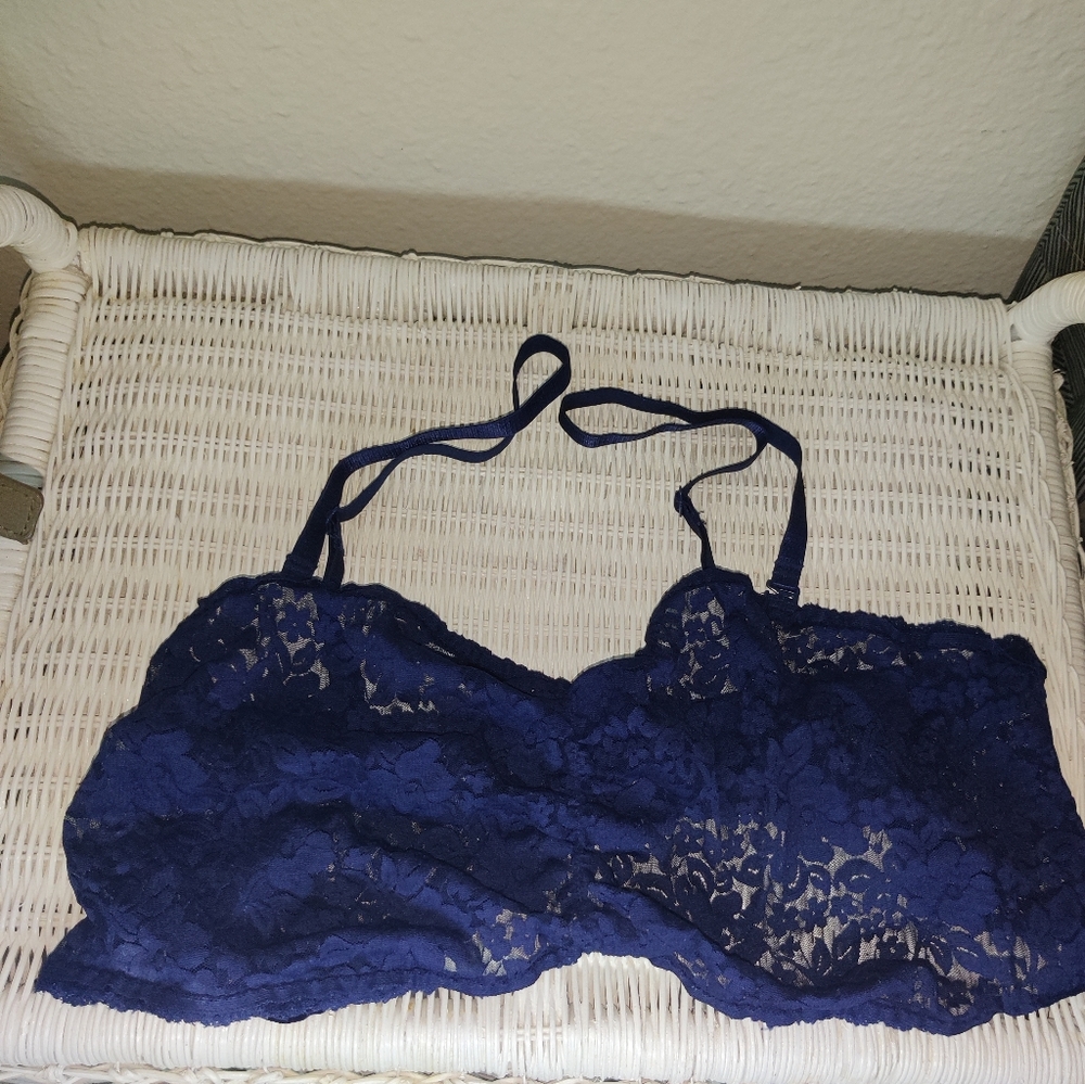 Blue Torrid Bralette 3x